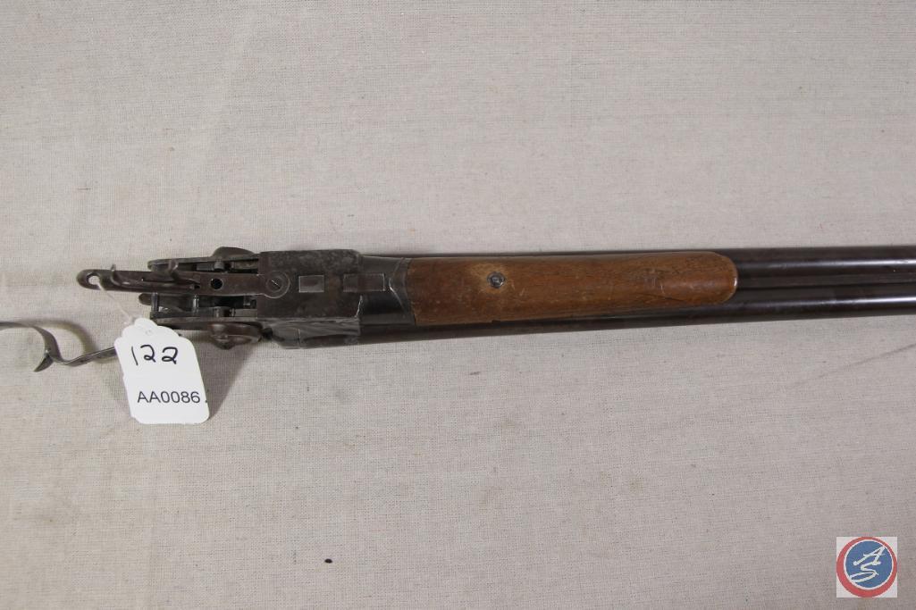 Eclipse Gun Co. Model 8212C 12 GA Shotgun Antique Exposed hammer S x S Shotgun with no stock. Ser #