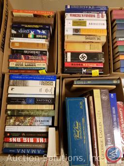 Vintage Books Including: The Germans, Hitler Youth, Harper's Bible Dictionary, Andreas Historical