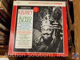 Vintage Records including: My Fair Lady, Kismet Alfred Drake, Hello Dolly, and more