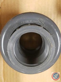 (4) SSR 1.5" Charolette Pipe SCH 80, 235 PSI 1" Water Shut Off