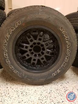 (4) Good Year Wrangler 265/70R17 With Rims