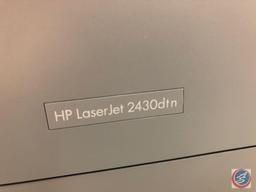 HP Model HPLSRJET 243DDTN Printer (located on top)