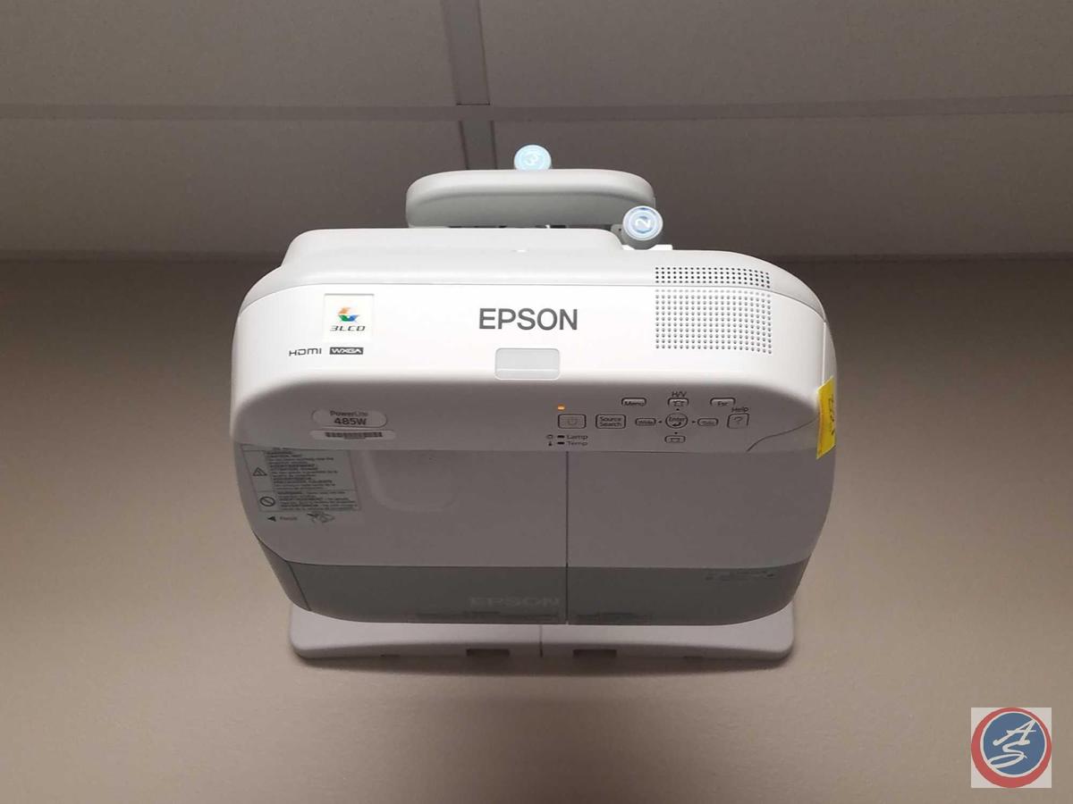 Epson Power Light 485W with Wall Mount SP2930650 and Wall Plate ELPMB28 {{BUYER MUST BRING PROPER