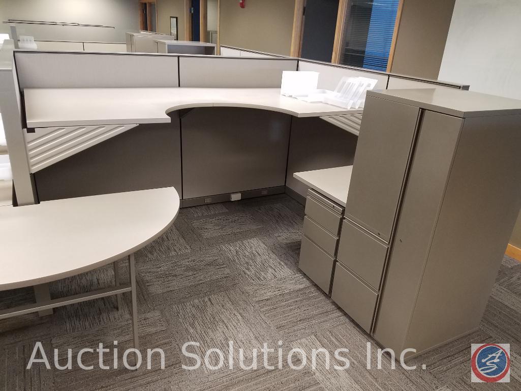 26 Section of Partitions Measuring: 49 1/2" x 57", 8 Sections of Partitions Measuring 24 1/2" 57, 12