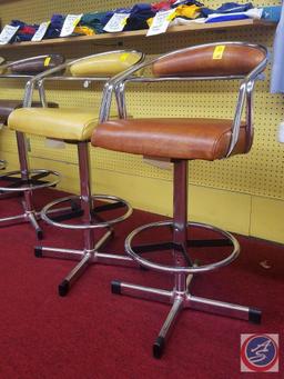 (2) Vintage Backed Bar Stools {{SOLD TWO TIMES THE MONEY}}