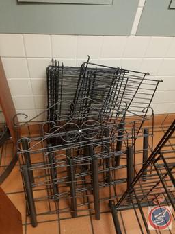 (9) Assorted Wire Display Racks