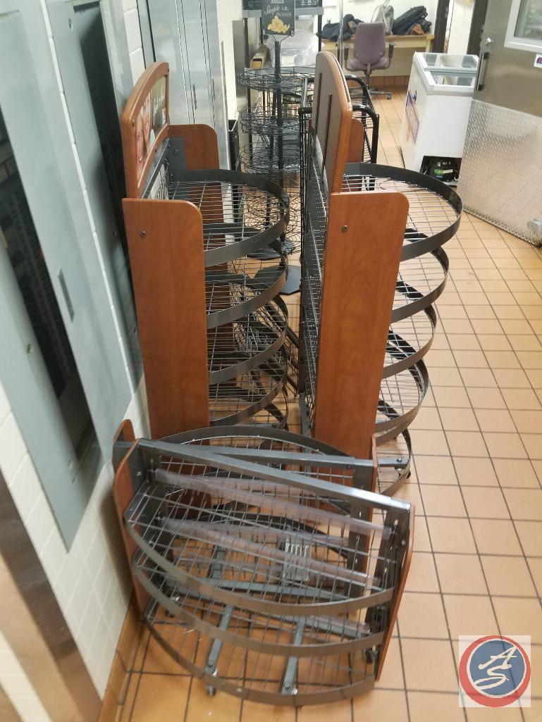 (9) Assorted Wire Display Racks