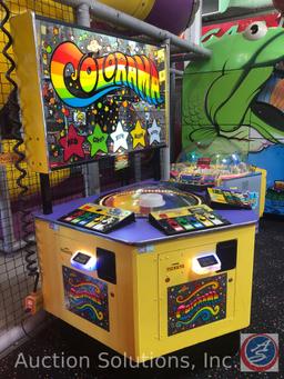 Colorama Arcade Game CR2818 Equipped w/ Embed System Card Reader Scanner; Does NOT Have the Original