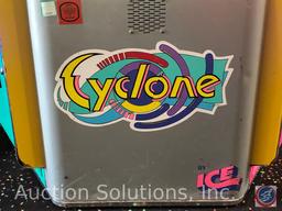 Cyclone by Ice Arcade Game Equipped w/ Embed System Card Reader Scanner; Does NOT Have the Original