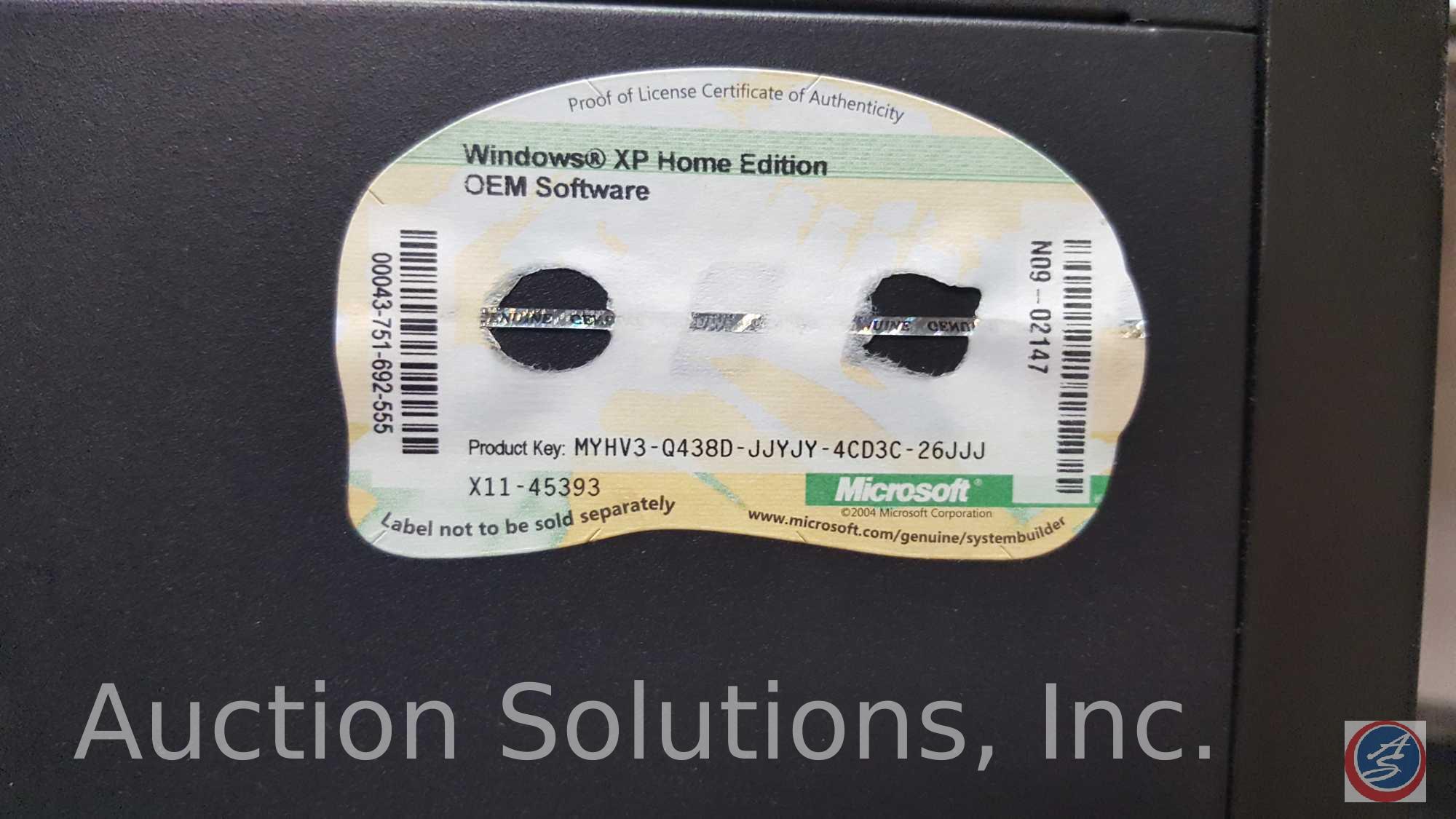 Computer Tower 033870 {{NO CORDS}} w/ Windows XP