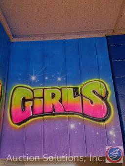 Girls Paneling 46" x 52"