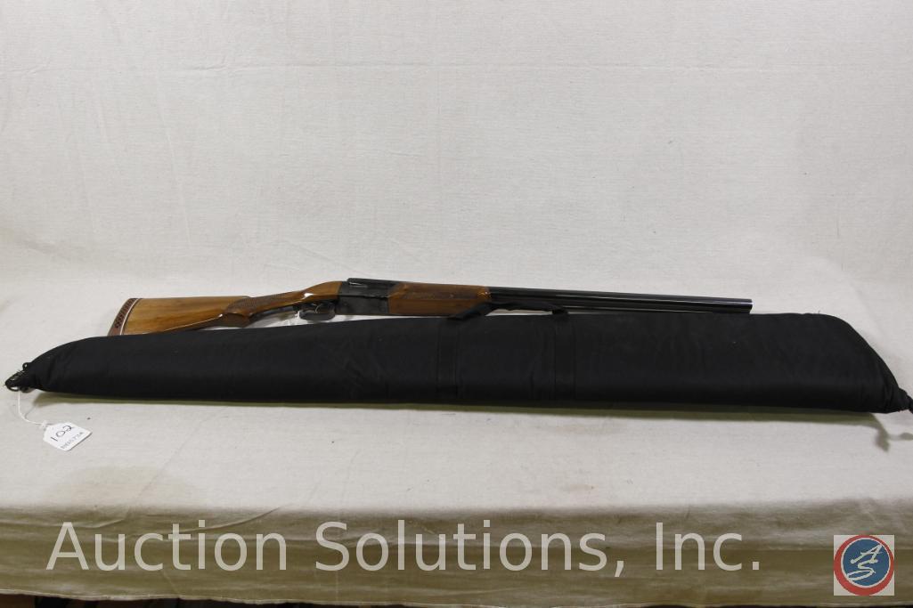 Amadeo Rossi SR Model S x S 12 GA Shotgun S X S Shotgun chambered for 3 inch shells in soft case.