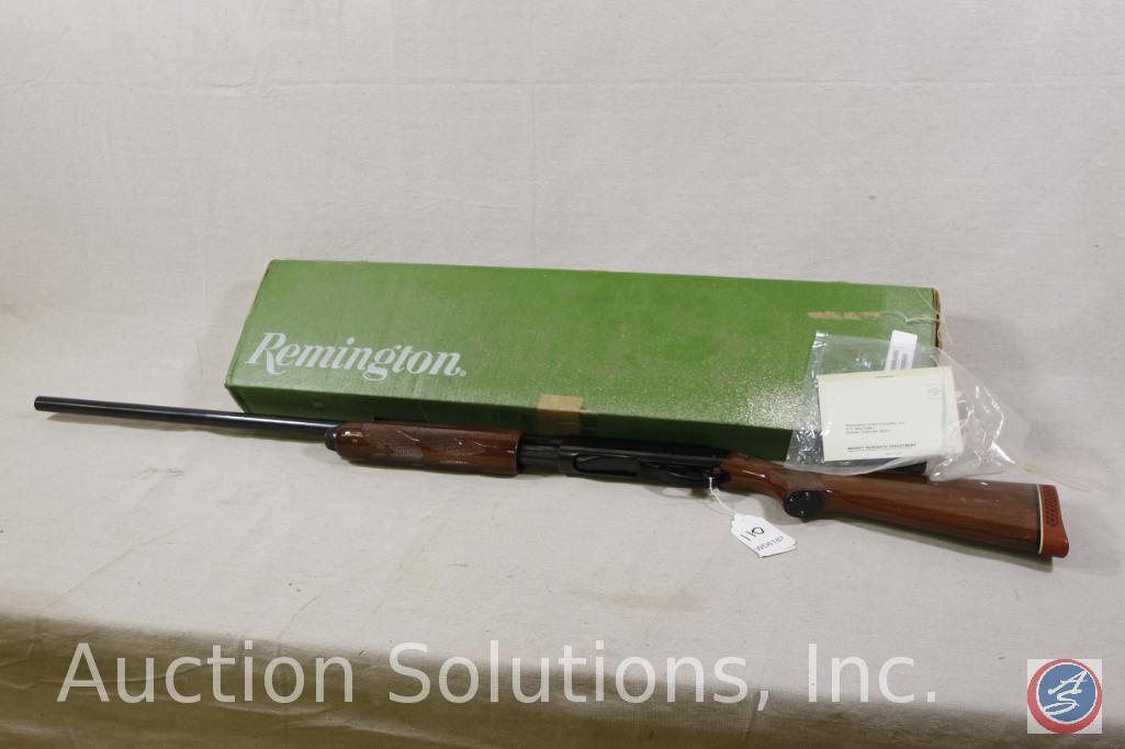 REMINGTON Model 870 Wingmaster 12 GA Shotgun Trap Grade Pump Shotgun in Original Box, Used One
