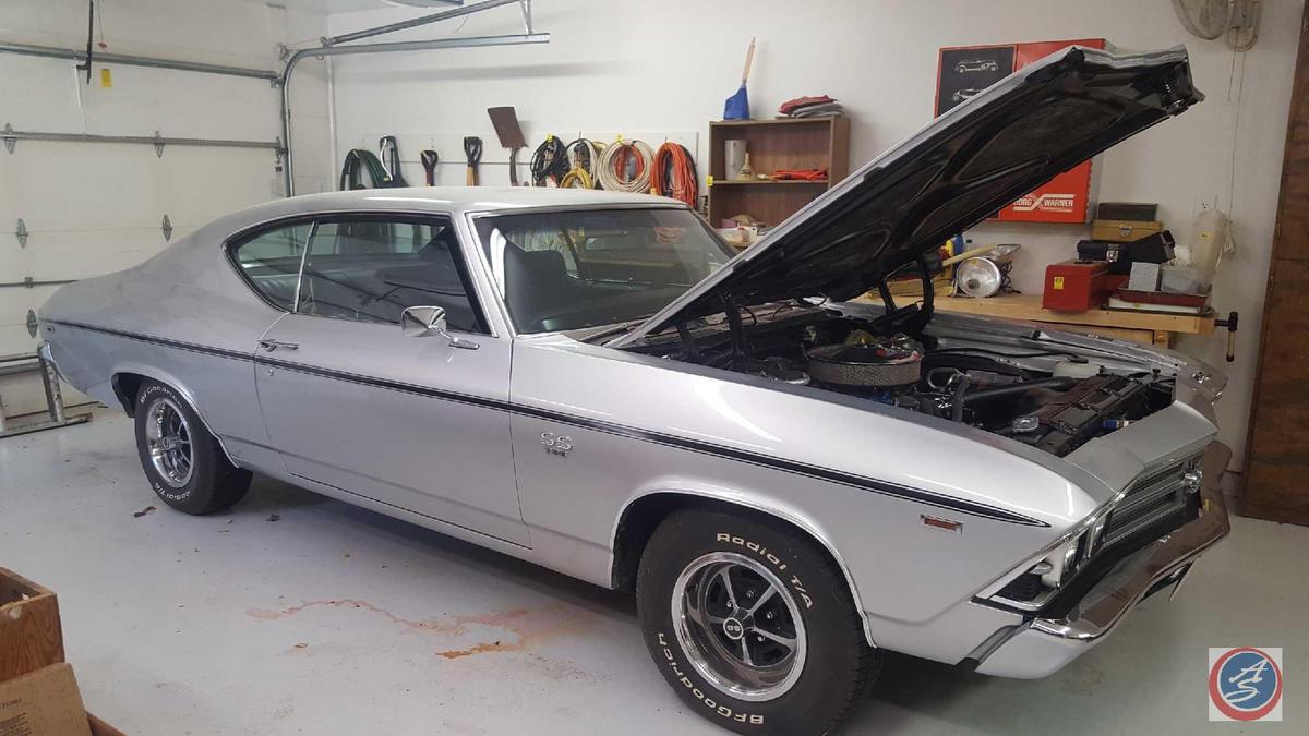 1969 Chevy Chevelle SS 396 Big Block Turbo Jet Engine Automatic Transmission BF Goodrich Radial TA