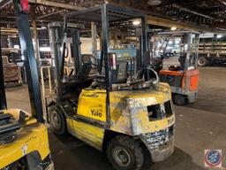 2002 Yale 5000# Ride-on Forklift