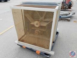 36" Fan with Housing and Electric Controlled Damper