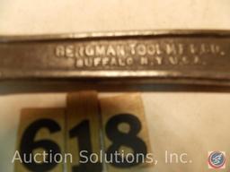 Crescent Wrench 8 in. marked 'Bergman Tool Mfg Co Queen City'