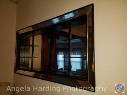 Vintage Mirrored Shadow Box 54"x5"x28"