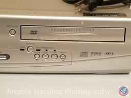 Sylvania Video Cassette Recorder/DVD Player Model DVC865G (NO REMOTE)