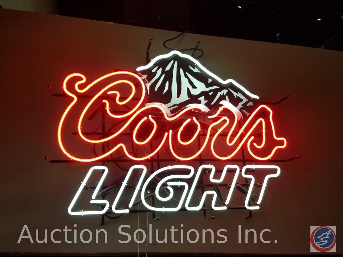 Coors Light Neon Sign