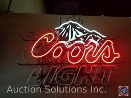 Coors Light Neon Sign