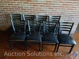 {{8X$BID}} (8) G & A Restaurant Chairs 31" Back {{STYLE AND CONDITION MAY VARY}}