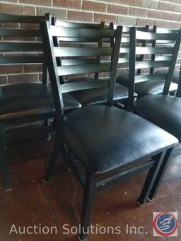 {{8X$BID}} (8) G & A Restaurant Chairs 31" Back {{STYLE AND CONDITION MAY VARY}}