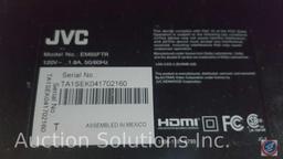 JVC 65" Flat Panel Television with Wall Mount {{NO REMOTE}} Model No. EM65FDR