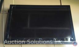 Sony 65" Flat Panel Television with Wall Mount {{NO REMOTE}} {{MODEL NO. IS NOT VISIBLE}}