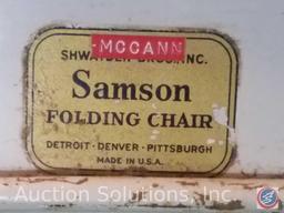 (7) Vintage Folding Chairs