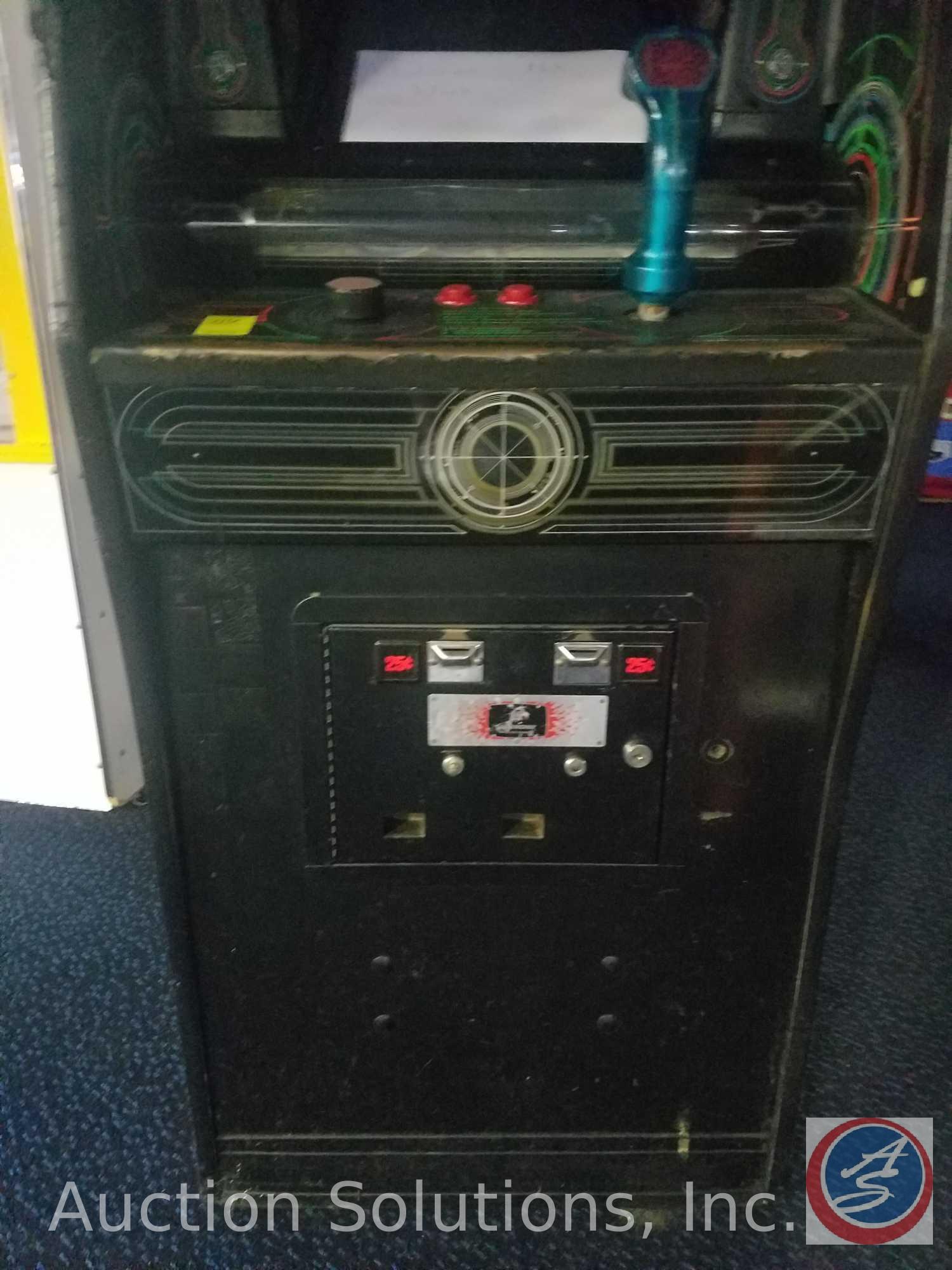 Tron Arcade Game {{MARKED DOES NOT WORK}} with Original Coin Mechanism