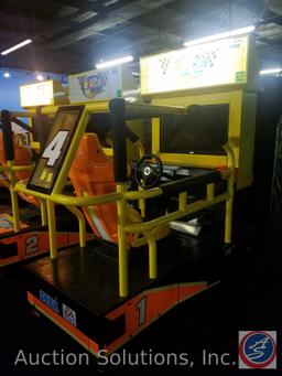 Sega Nazca Arcade Racing Game Model No. SDX-NAS-GPI; Serial NO. U0099254 {{SOME GAMES MAY STILL HAVE