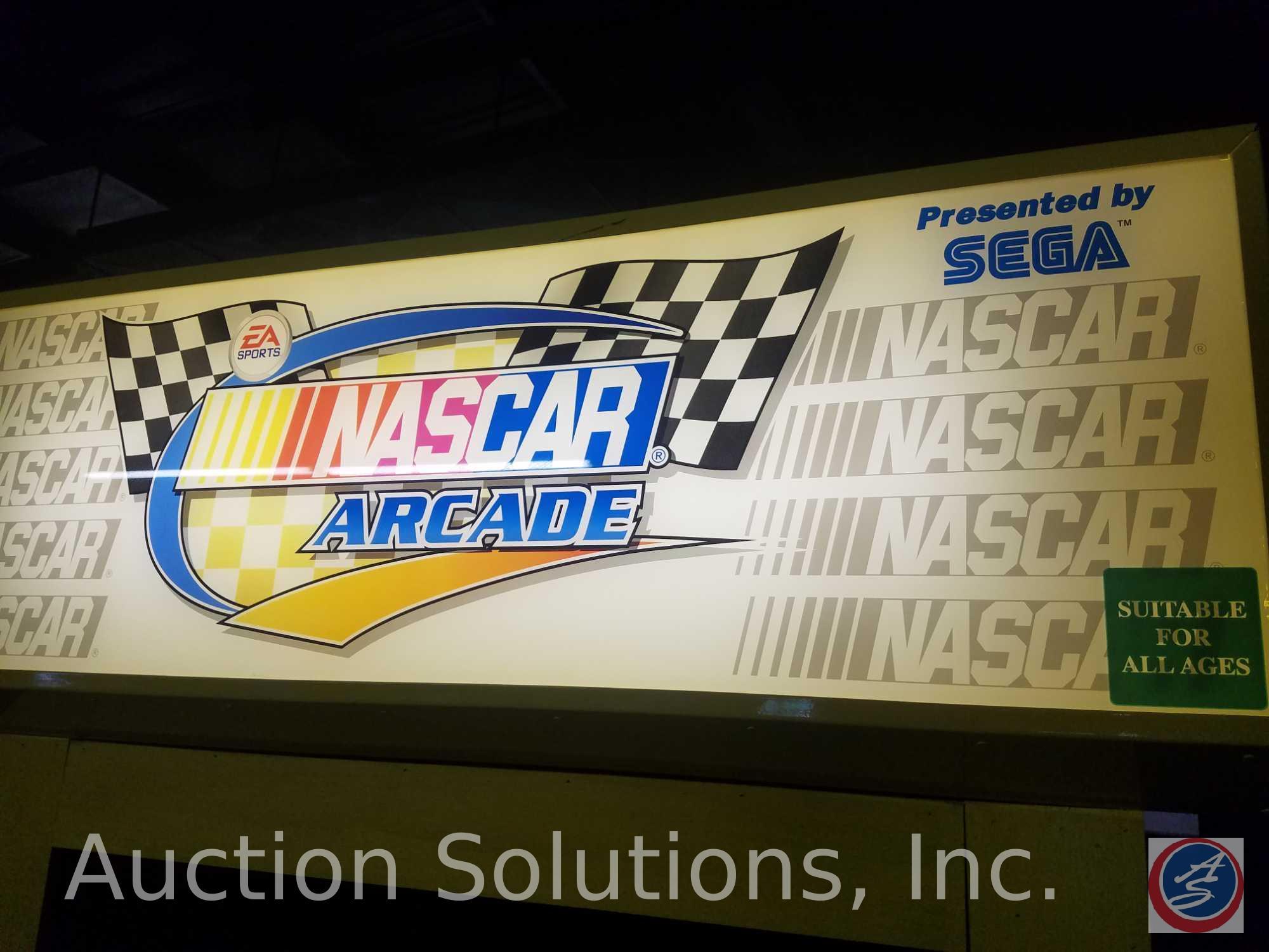 Sega Nazca Arcade Racing Game Model No. SDX-NAS-GPI; Serial NO. U0099254 {{SOME GAMES MAY STILL HAVE