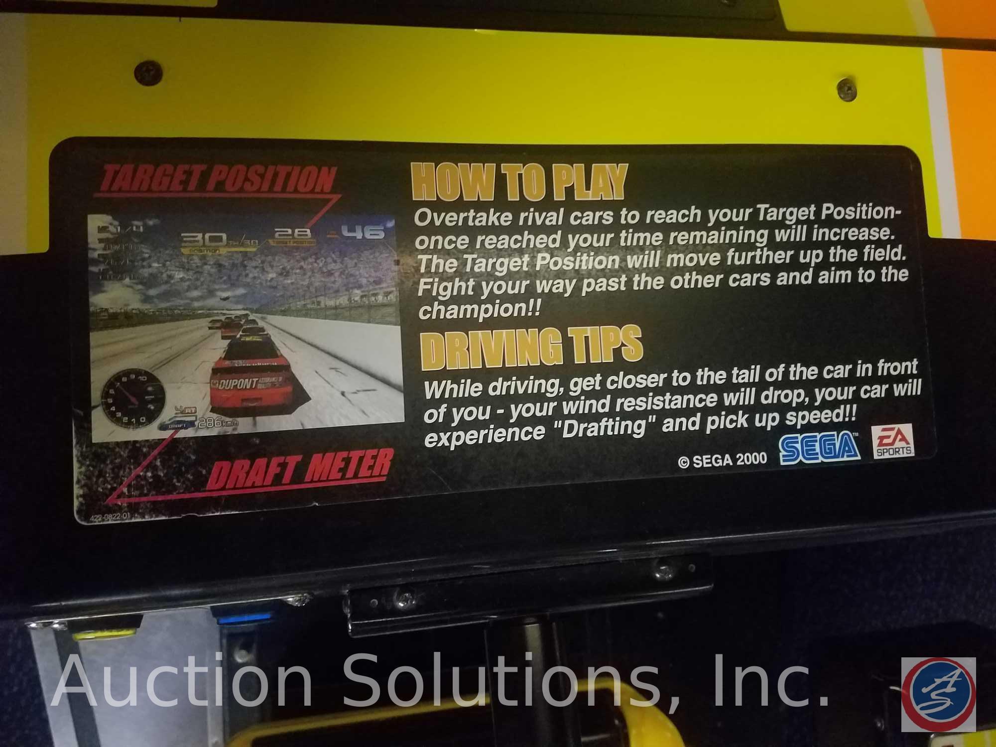 Sega Nazca Arcade Racing Game Model No. SDX-NAS-GPI; Serial NO. U0099254 {{SOME GAMES MAY STILL HAVE