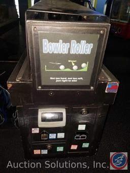 Bowler Roller Two Player Arcade Game with Intercard Reader {{SOME GAMES MAY STILL HAVE COIN OP