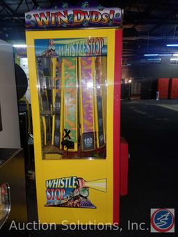 Whistle Stop DVD Prize Arcade Game with Intercard Reader {{NO MODEL OR SERIAL NO. LISTED}} {{SOME