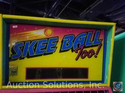 Skee Ball Too Arcade Game with Intercard Reader Serial No. 970314296 Model No. N115N3AX0JM {{SOME