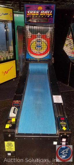 Skee Ball Lightning Arcade Game with Intercard Reader Serial No. 9510111900 Model No. N1CN2ATJ