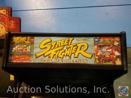 Capcom Street Fighter 12 Game Collection 2 Player Arcade Game with Intercard Reader No Model or