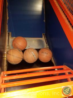 Skee Ball Super Shot Basketball Game with Intercard Reader Serial No. 01018495 {{SOME GAMES MAY