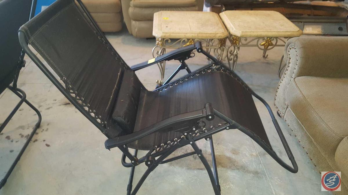 {{2x$BID}} (2) Zero Gravity Patio Chairs