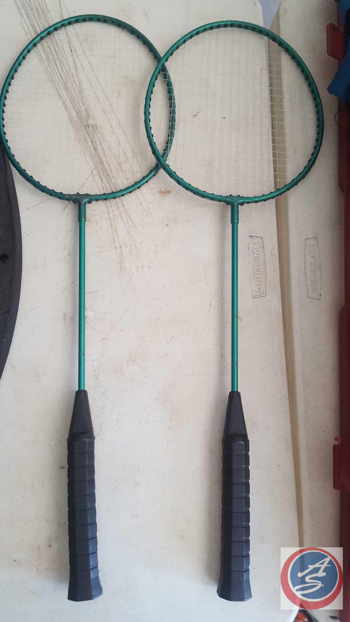 Spaulding Badminton Set, Sportcraft Badminton Set