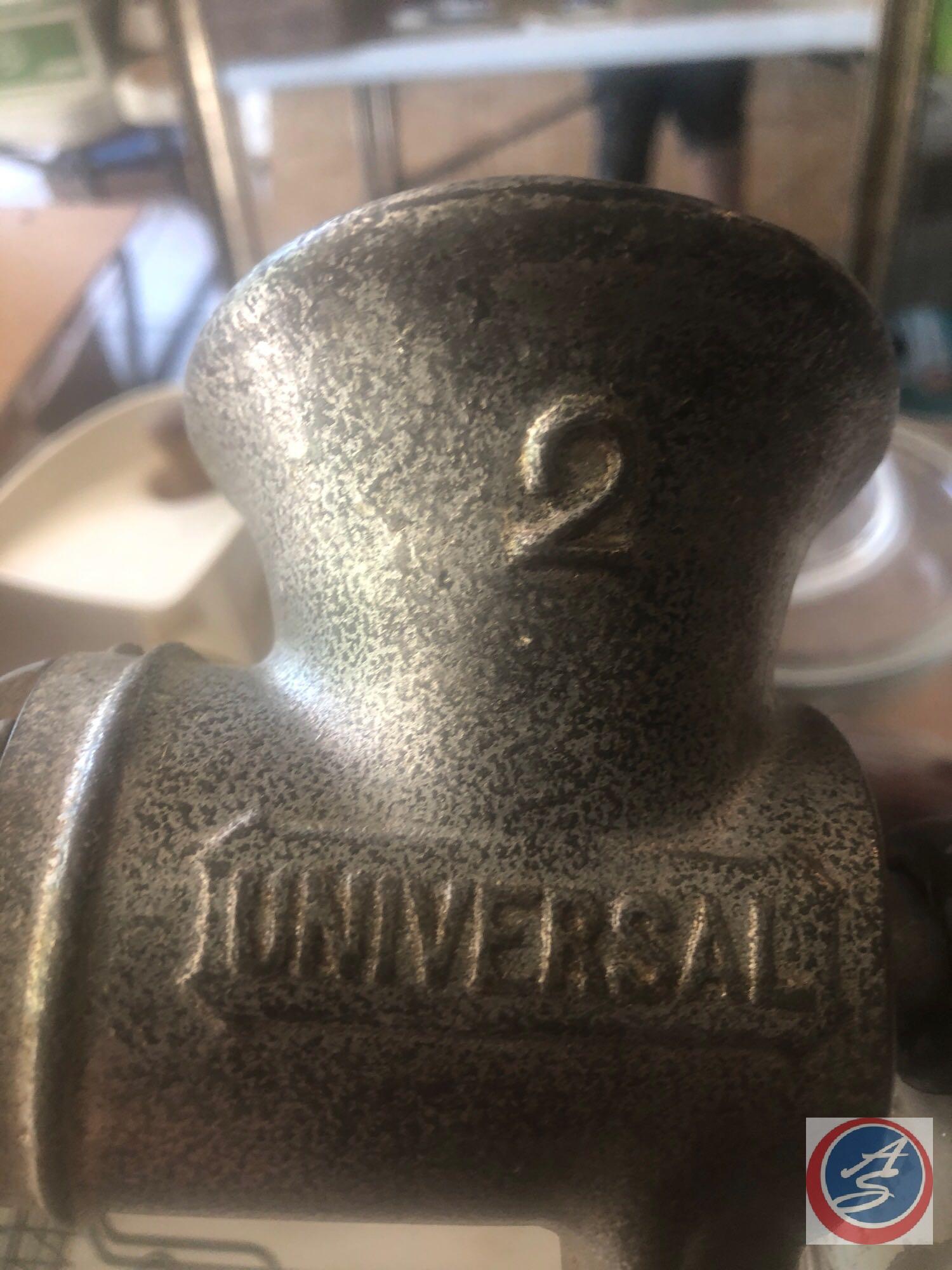 Universal Meat Chopper No. 333, Universal No. 2 Grinder, Rival Grind and Chop Model 65301, Pyrex No.