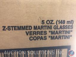 Z-Stemmed Martini Glasses