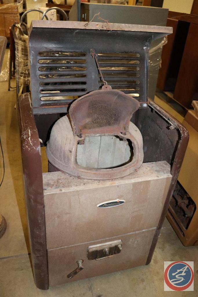 Vintage Kenmore No. 261 Wood Burning Heater Stove Sears Roebuck Model 641.100043