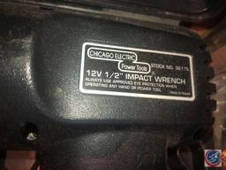 Chicago Electric 12 V 1/2" Impact Wrench Model No. 36175, Super Start Booster Cables