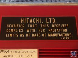 Hitatchi Transistor 9 Radio Model No. KH-915