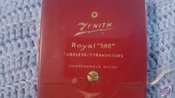 Zenith Royal 500 Tubeless Transistor Radio