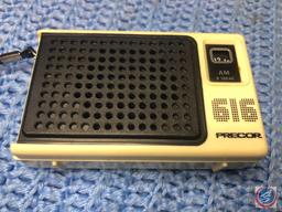 Kroy 10 Transistor Radio with Ear Bud, Precor 616 AM Transistor Radio and Solid State 7 Transistor