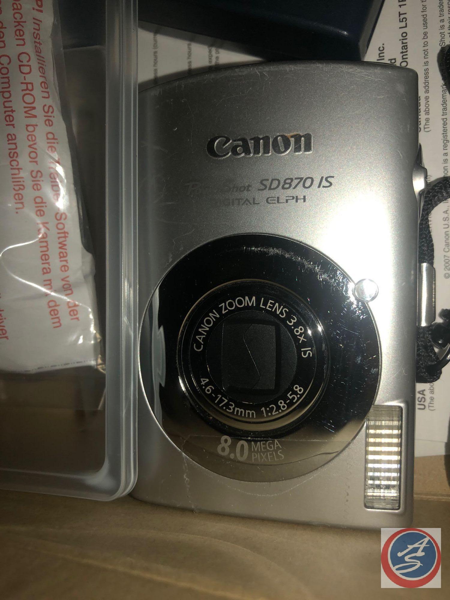 At&T Telephone, Canon Power Shot Model No. SD870 IS, Minolta Camera Model No. Freedom AF 35 and More